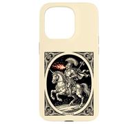 Custodia per iPhone 15 Pro Assegna araldo di guerra e meraviglia