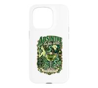 Custodia per iPhone 15 Pro Assenzio La Fée Verte - Cocktail Fata Verde