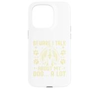 Custodia per iPhone 15 Pro Attenzione, parlo molto del mio cane papà