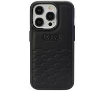 Custodia Per iPhone 15 Pro Audi Serie GT Nera In Pelle Sintetica Con Logo