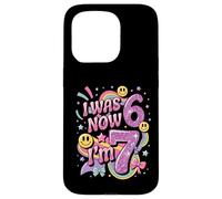 Custodia per iPhone 15 Pro Avevo 6 anni Ora sono 7 7° compleanno 6 7 Birthday Boys