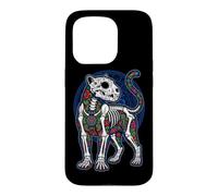 Custodia per iPhone 15 Pro Azteco Jaguar Mesoamericano Messicano Tribale Antico Maya
