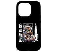 Custodia per iPhone 15 Pro Baby Roar Astronaut Dinosaur Dino Space Cosmic Galactic Art