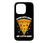 Custodia per iPhone 15 Pro Baked with hugs and a little chaos. Cute Pizza