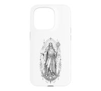 Custodia per iPhone 15 Pro Baldr Norse Dio della Luce Sacra Rune Mitologia Opera D'arte