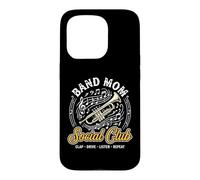 Custodia per iPhone 15 Pro Band Mom Social Marching Band Parent Booster