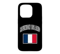 Custodia per iPhone 15 Pro Bandiera dell'isola della Reunion
