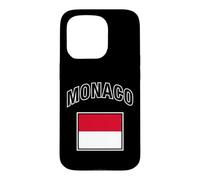 Custodia per iPhone 15 Pro Bandiera Monaco