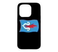 Custodia per iPhone 15 Pro Bandiera ondulata del popolo Ainu