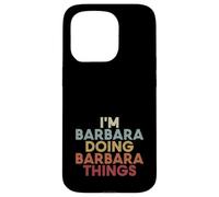 Custodia per iPhone 15 Pro Barbara Name Barbara Personalized Name First Given