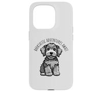 Custodia per iPhone 15 Pro Barktastic Adventures Await, simpatico cucciolo di cane, cartone animato
