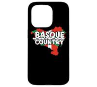 Custodia per iPhone 15 Pro Basque Country Euskadi Euskal Herria Basque Flag País Vasco