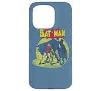 Custodia per iPhone 15 Pro Batman and Robin In The Spotlight