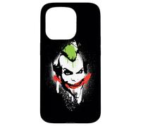 Custodia per iPhone 15 Pro Batman: Arkham City The Joker Spraypaint Smile
