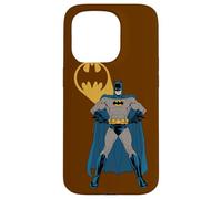 Custodia per iPhone 15 Pro Batman Arms Akimbo Bats