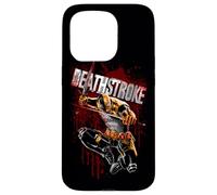 Custodia per iPhone 15 Pro Batman Deathstroke Blood Splattered