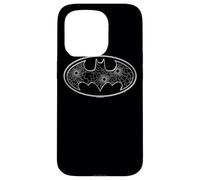Custodia per iPhone 15 Pro Batman Glass Hole Logo