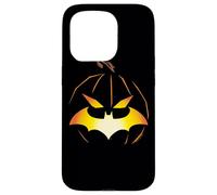Custodia per iPhone 15 Pro Batman Halloween Jack O' Bat