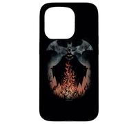 Custodia per iPhone 15 Pro Batman Smoke & Fire