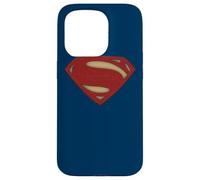 Custodia per iPhone 15 Pro Batman v Superman Super Movie Logo