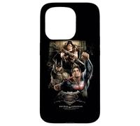 Custodia per iPhone 15 Pro Batman v Superman Three in Action