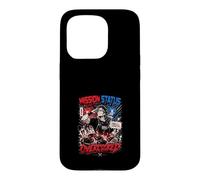 Custodia per iPhone 15 Pro BBQ Missione Bruciato Anime Maglietta Grill