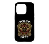 Custodia per iPhone 15 Pro Beekeeper Smell The Honey Vintage Bee Apiary Graphic