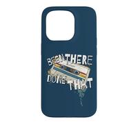 Custodia per iPhone 15 Pro Been There Done That Retro Mixtape di cassette anni '90