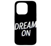 Custodia per iPhone 15 Pro Bel sogno su emblema dichiarazione