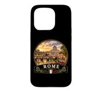 Custodia per iPhone 15 Pro Bella Roma Italia Canal Sunset Holiday