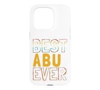 Custodia per iPhone 15 Pro Best Abu Ever Pakistano Papà Papà Retro