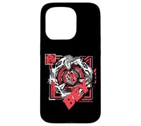 Custodia per iPhone 15 Pro Beyblade X Robin Kazami Scythe Incendio