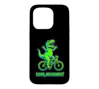 Custodia per iPhone 15 Pro Bicicletta Trex Look No Hands Funny