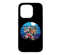 Custodia per iPhone 15 Pro Bigfoot - Luci per albero di Natale, per amanti del sasquatch