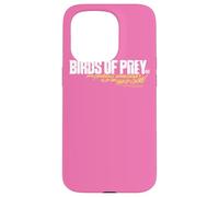 Custodia per iPhone 15 Pro Birds of Prey White and Yellow Horizontal Logo