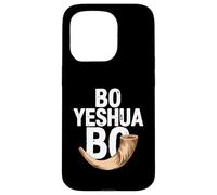 Custodia per iPhone 15 Pro Bo Yeshua Bo Shofar fede profetica