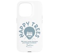 Custodia per iPhone 15 Pro Bob Ross We Don't Make Mistakes