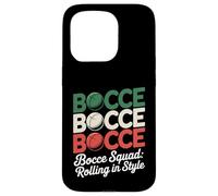 Custodia per iPhone 15 Pro Bocce Squad: Rolling In Style