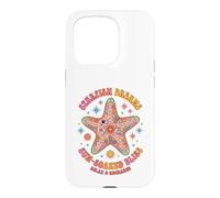 Custodia per iPhone 15 Pro Boho Starfish Dreams Hippie Sun Bliss Retro Groovy Beach