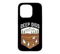 Custodia per iPhone 15 Pro Bottle Digging Deep Digs Mudlarking Glass Hunter