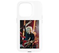 Custodia per iPhone 15 Pro Brian May Chitarrista Queen Adam Lambert Live Da Dick Barnatt