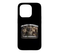 Custodia per iPhone 15 Pro Built Different Gym Regalo divertente di procione