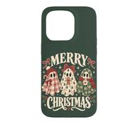 Custodia per iPhone 15 Pro Buon Natale Fantasmi Divertente Vacanza