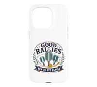 Custodia per iPhone 15 Pro Buoni Rally Run In Il Famiglia Pickleball Vintage