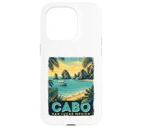 Custodia per iPhone 15 Pro Cabo San Lucas Messico - Vacanza al mare retrò vacanze di primavera