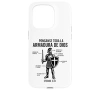 Custodia per iPhone 15 Pro Camiseta cristiana en espanol Versiculo Cristiani spagnoli