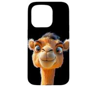 Custodia per iPhone 15 Pro Cammello Dromedario Bactriano Safari nel Deserto Cammello