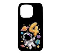 Custodia per iPhone 15 Pro Carino Astronauta 4 ° Space Explorer Cosmic Fun