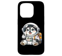 Custodia per iPhone 15 Pro Carino cartone animato Husky Spazio ed Explorer Astronauta Cane