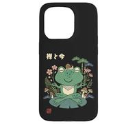 Custodia per iPhone 15 Pro Carino Giappone Estetica & Mindfulness Natura Arte